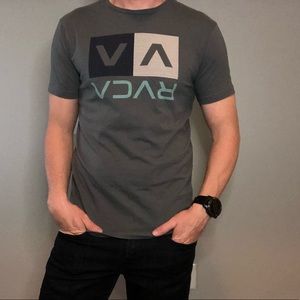 Gray RVCA T-shirt